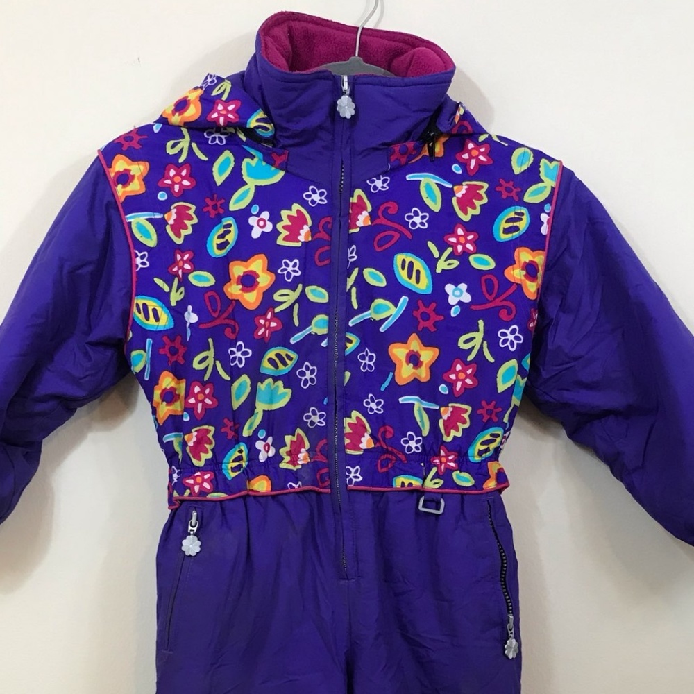 Kids Jupa Sports Snow Suit One Piece Outfit Blue